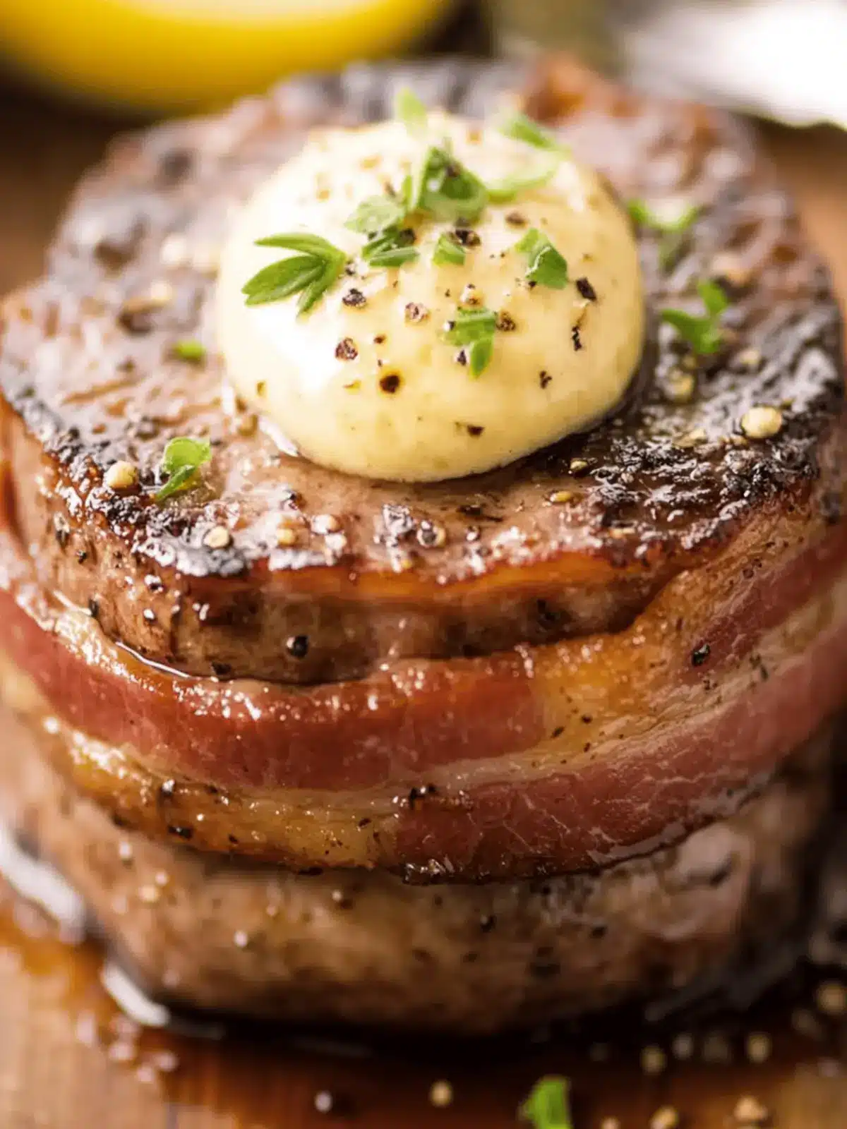 Bacon Wrapped Filet Mignon