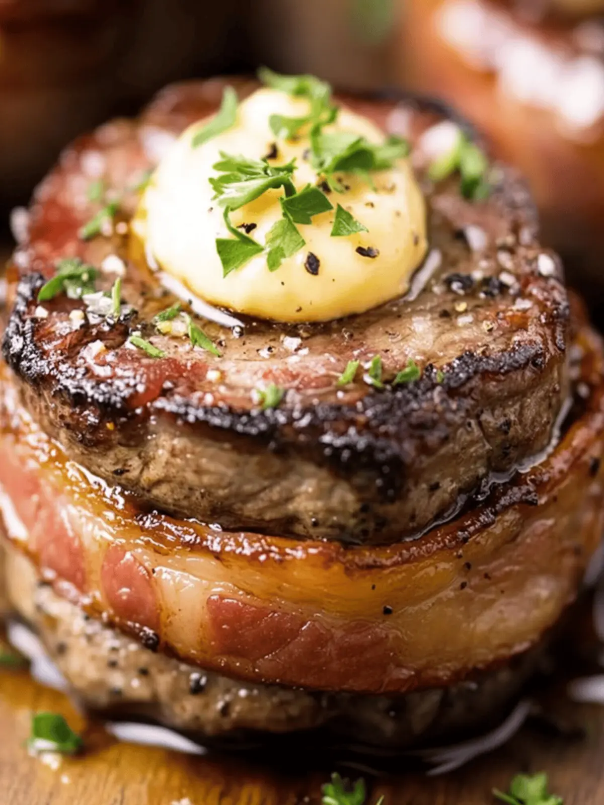 Bacon Wrapped Filet Mignon