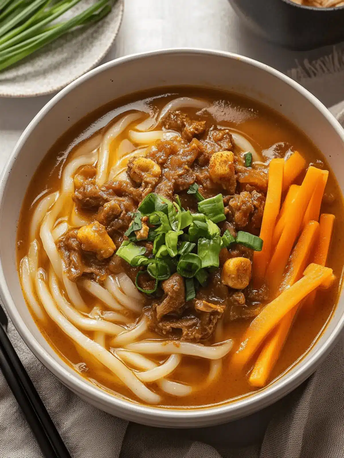 Savory Japanese Curry Udon in Just 30 Minutes Flat 4 Japanese Curry Udon