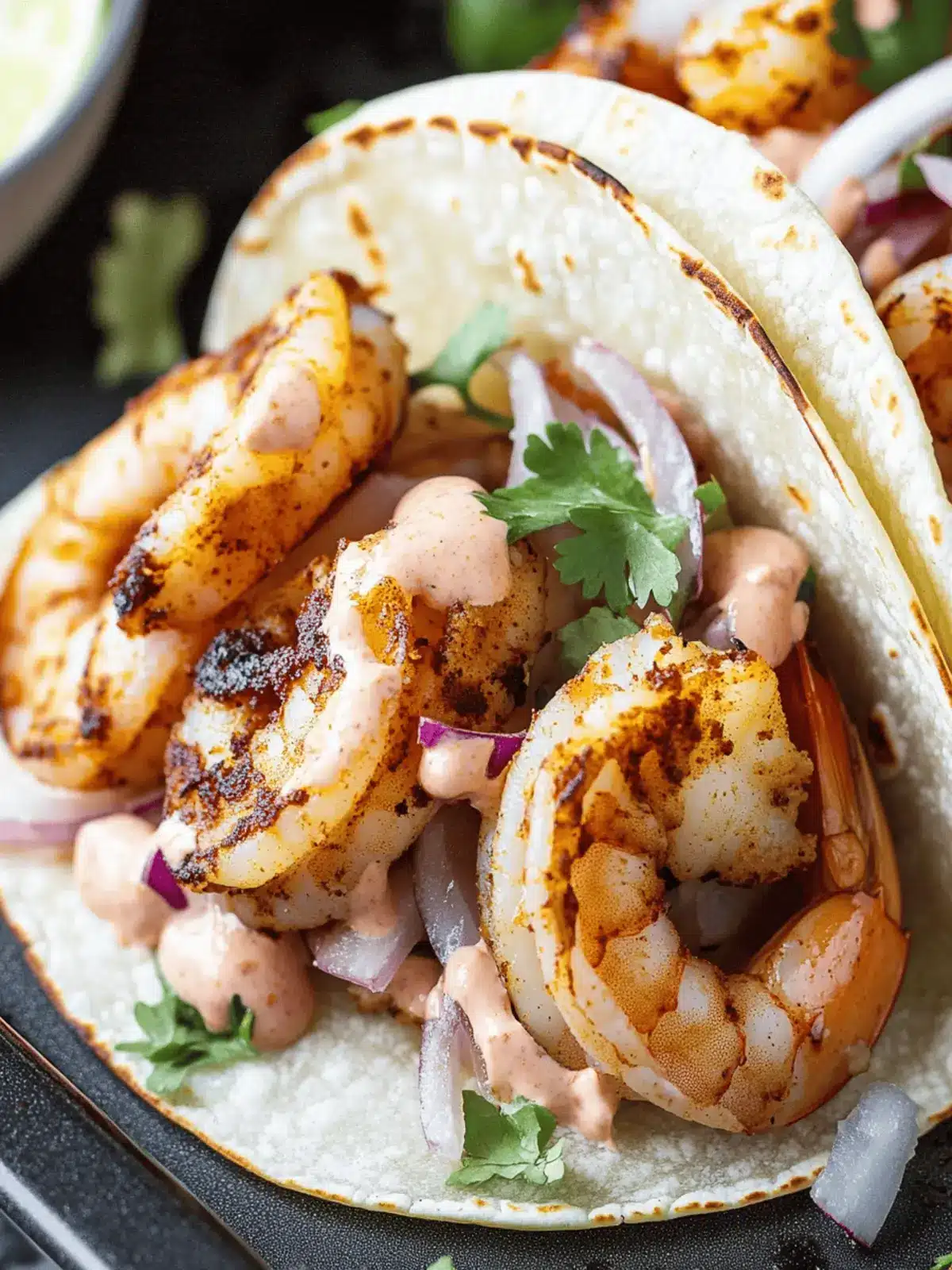 30 Minute Air Fryer Shrimp Tacos