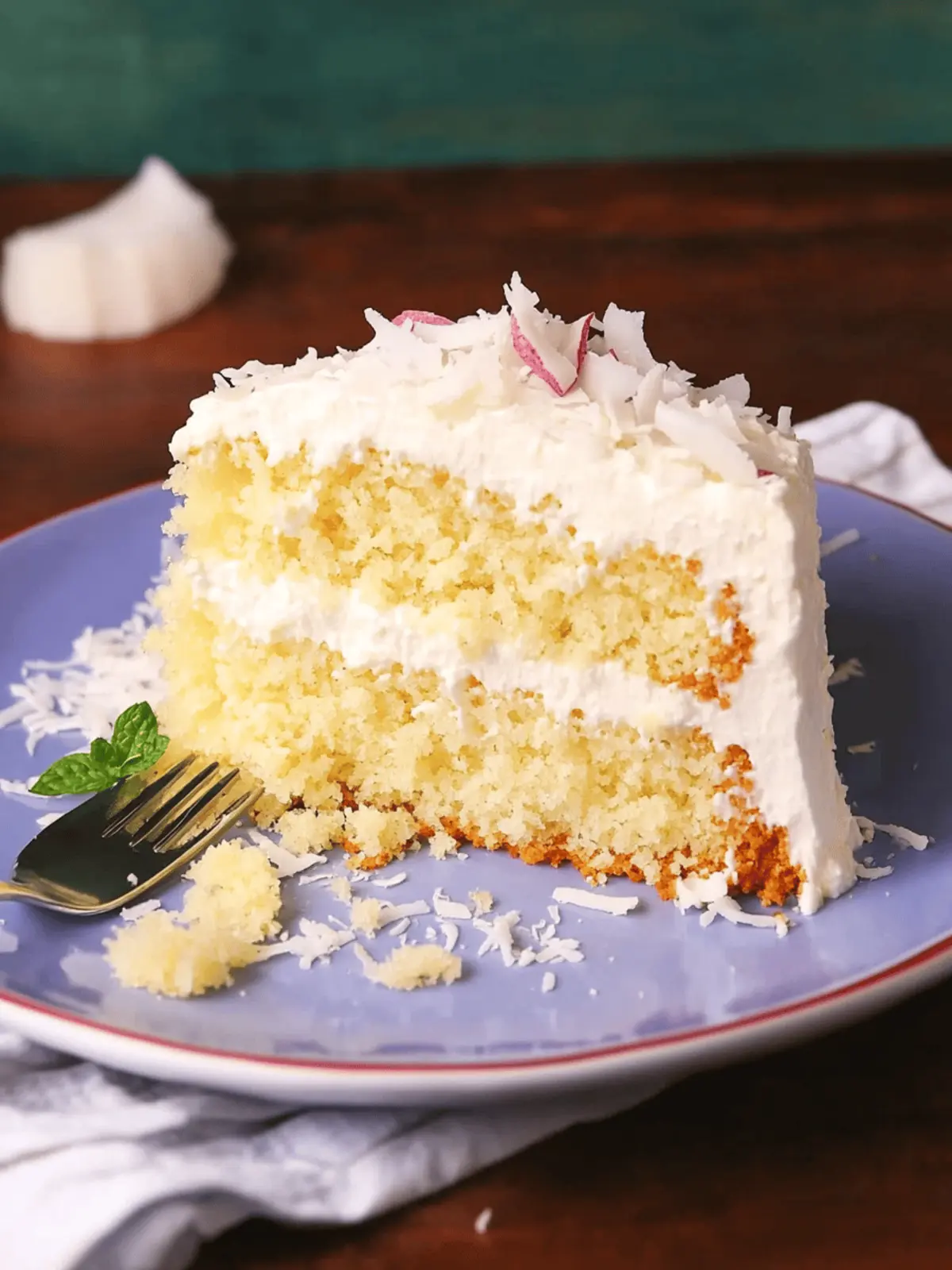 Ultimate Coconut Cake That's a Slice of Paradise 2 Ultimate Coconut Cake