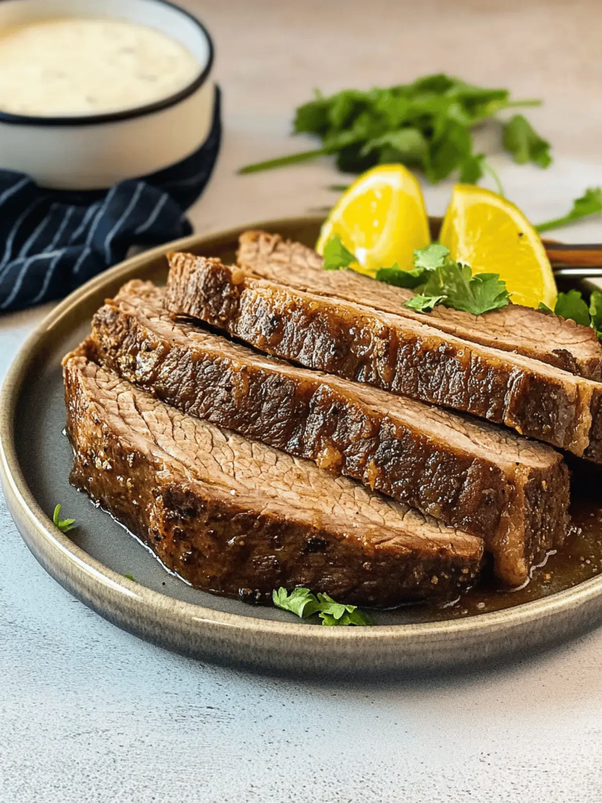 BRISKET IN AN INSTANT POT