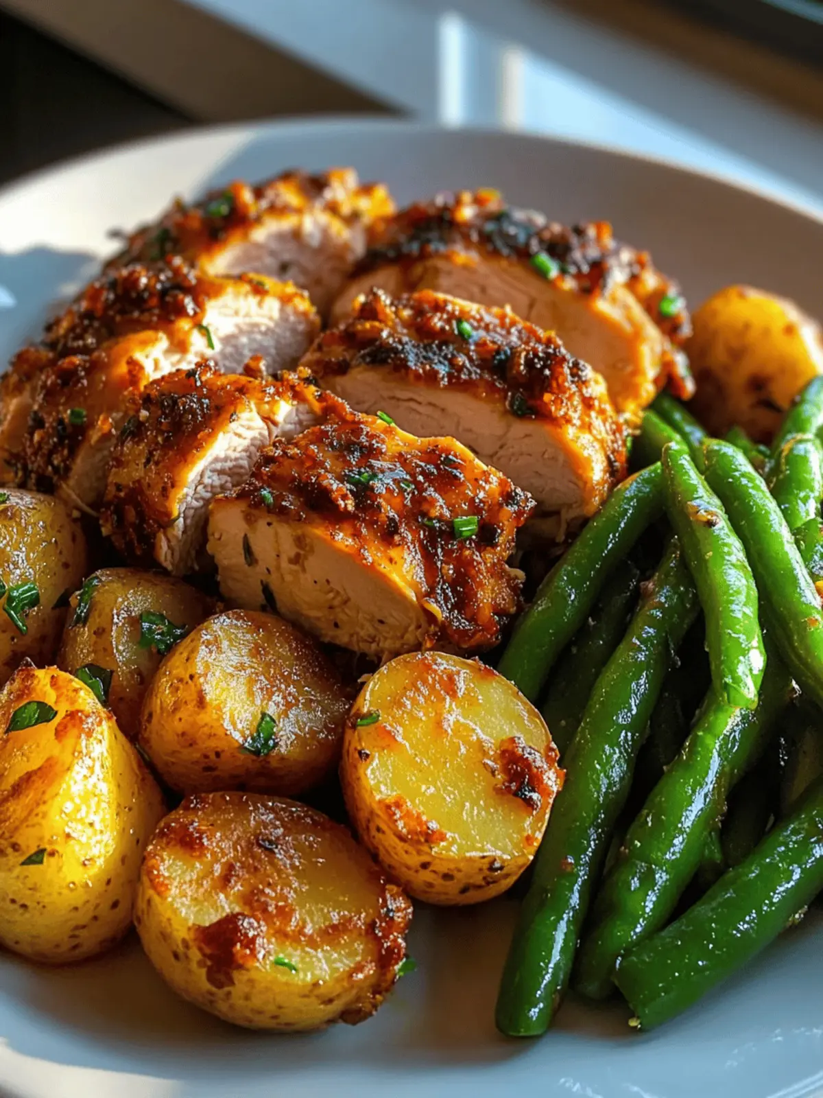 40-Minute Chicken Potatoes and Green Beans Recipe – Irresistible & Easy