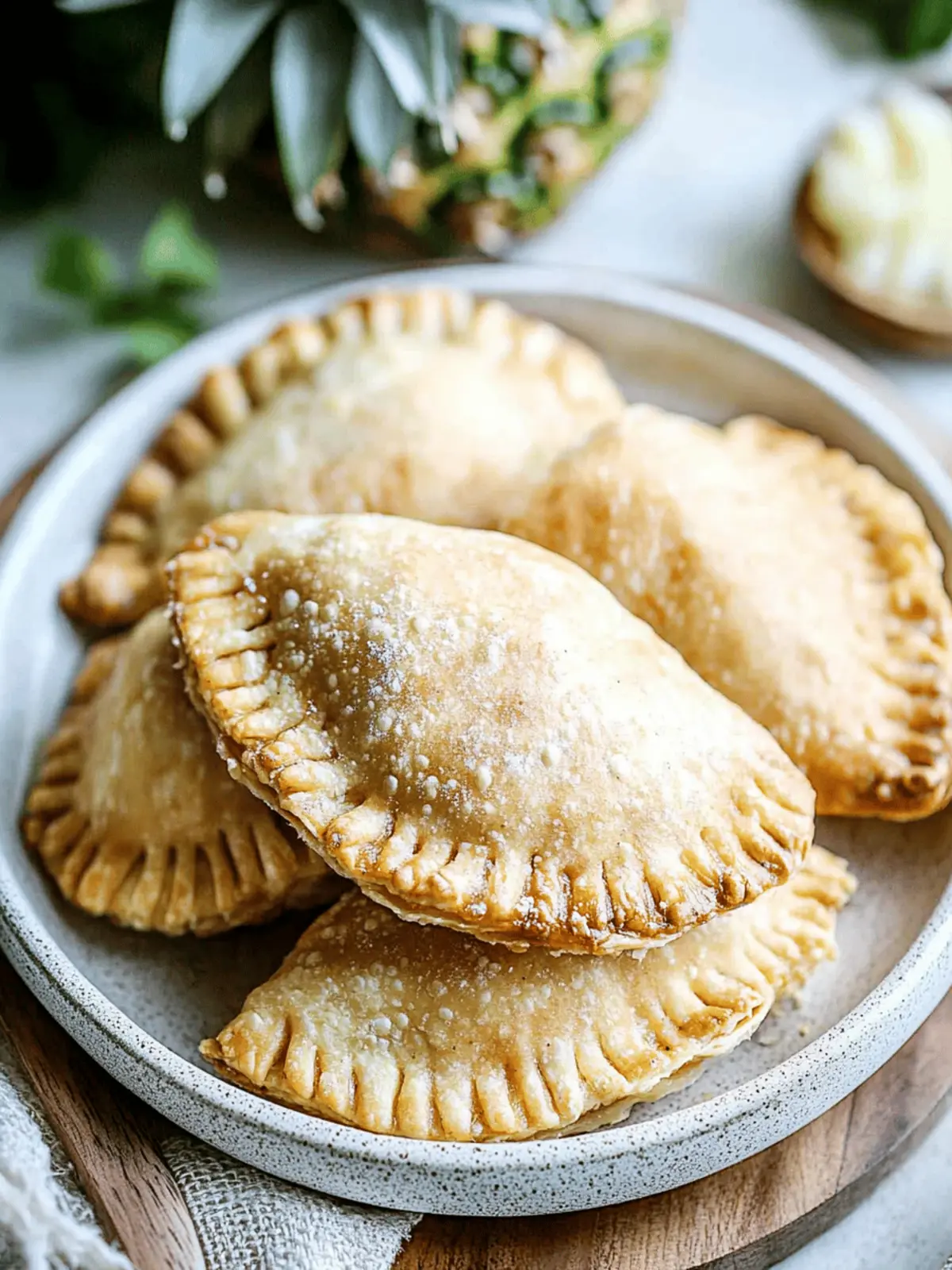 Empanadas de Pina (Pineapple Empanadas)