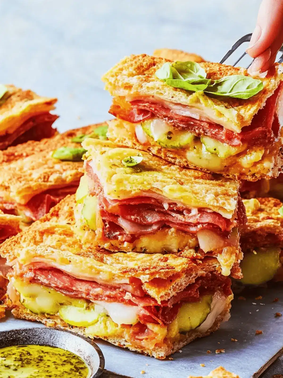 Antipasto Squares
