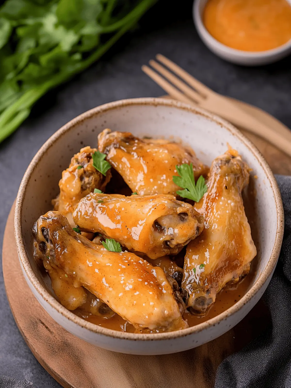 Savory Garlic Butter Chicken Wings With a Buffalo Kick 3 Garlic Butter Chicken Wings