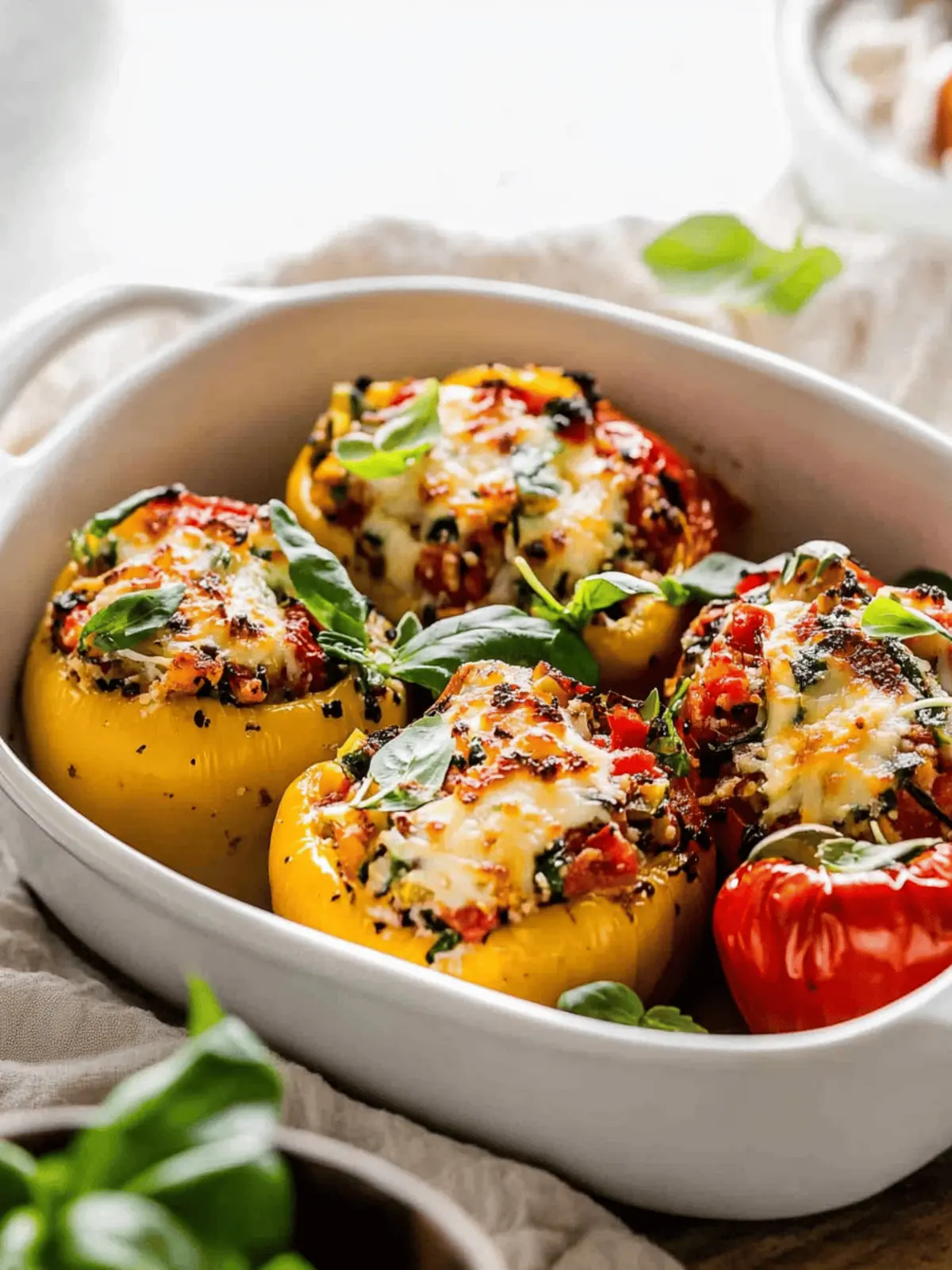 Stuffed Capsicums: A Flavorful Twist on a Healthy Favorite 4 Stuffed Capsicums