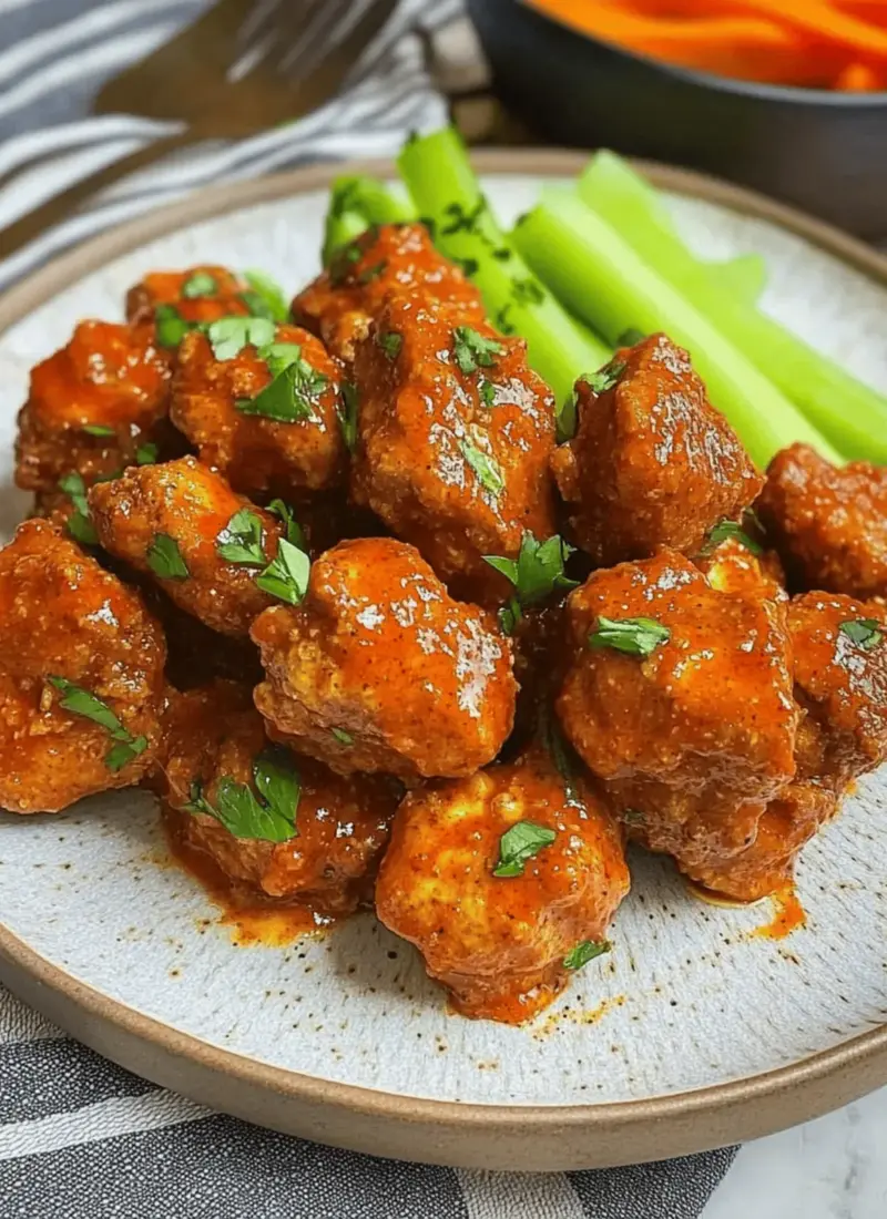Buffalo Tofu Wings