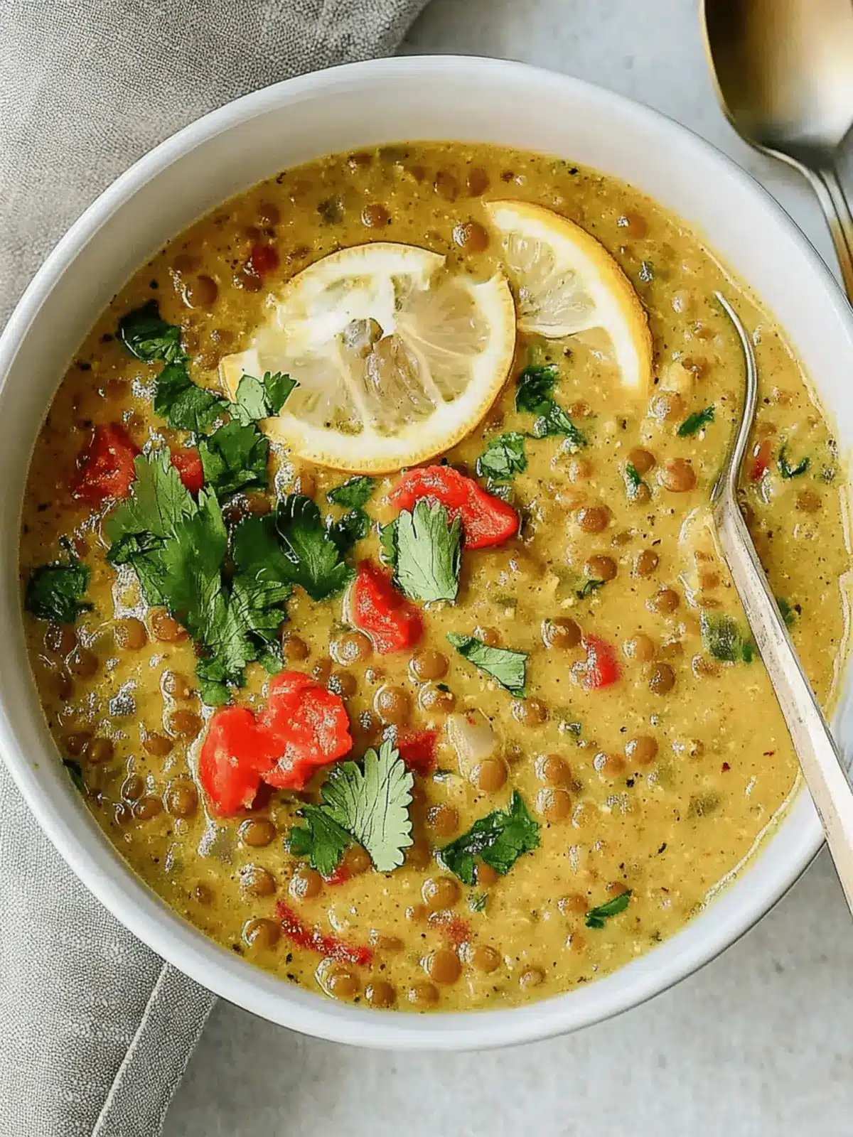 Vegan Coconut Lentil Soup