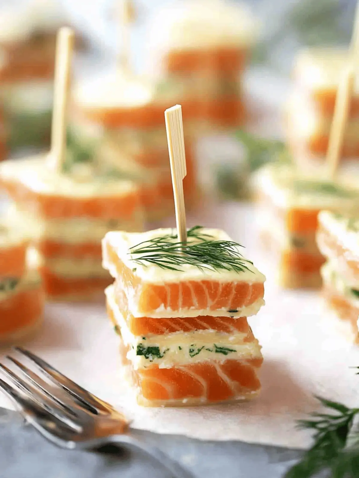 Smoked Salmon Appetizer Bites