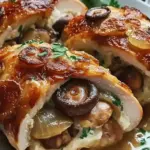 Mushroom Melt Stuffed Chicken – A Comforting & Flavorful Dish