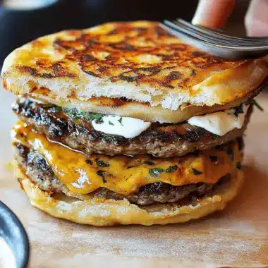Dubai Paratha Smash Burger