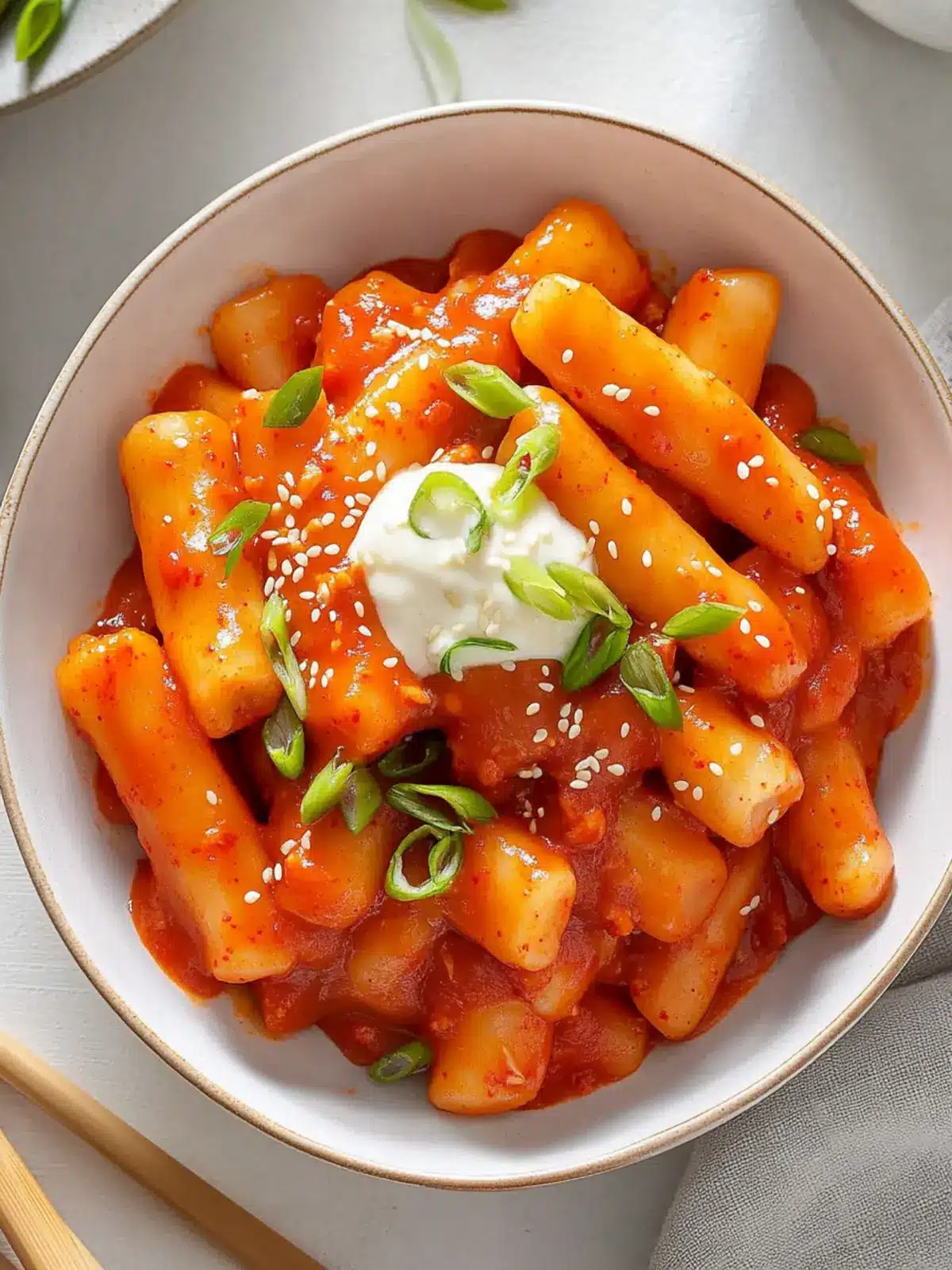 Delicious Easy Tteokbokki: Spicy Korean Rice Cakes in 20 Minutes 4 Easy Tteokbokki (Spicy Korean Rice Cakes)