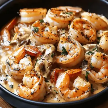 Savory Blackened Shrimp Stroganoff: A Bold Dinner Twist