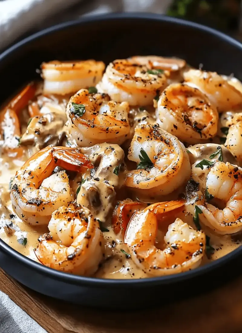 Savory Blackened Shrimp Stroganoff: A Bold Dinner Twist