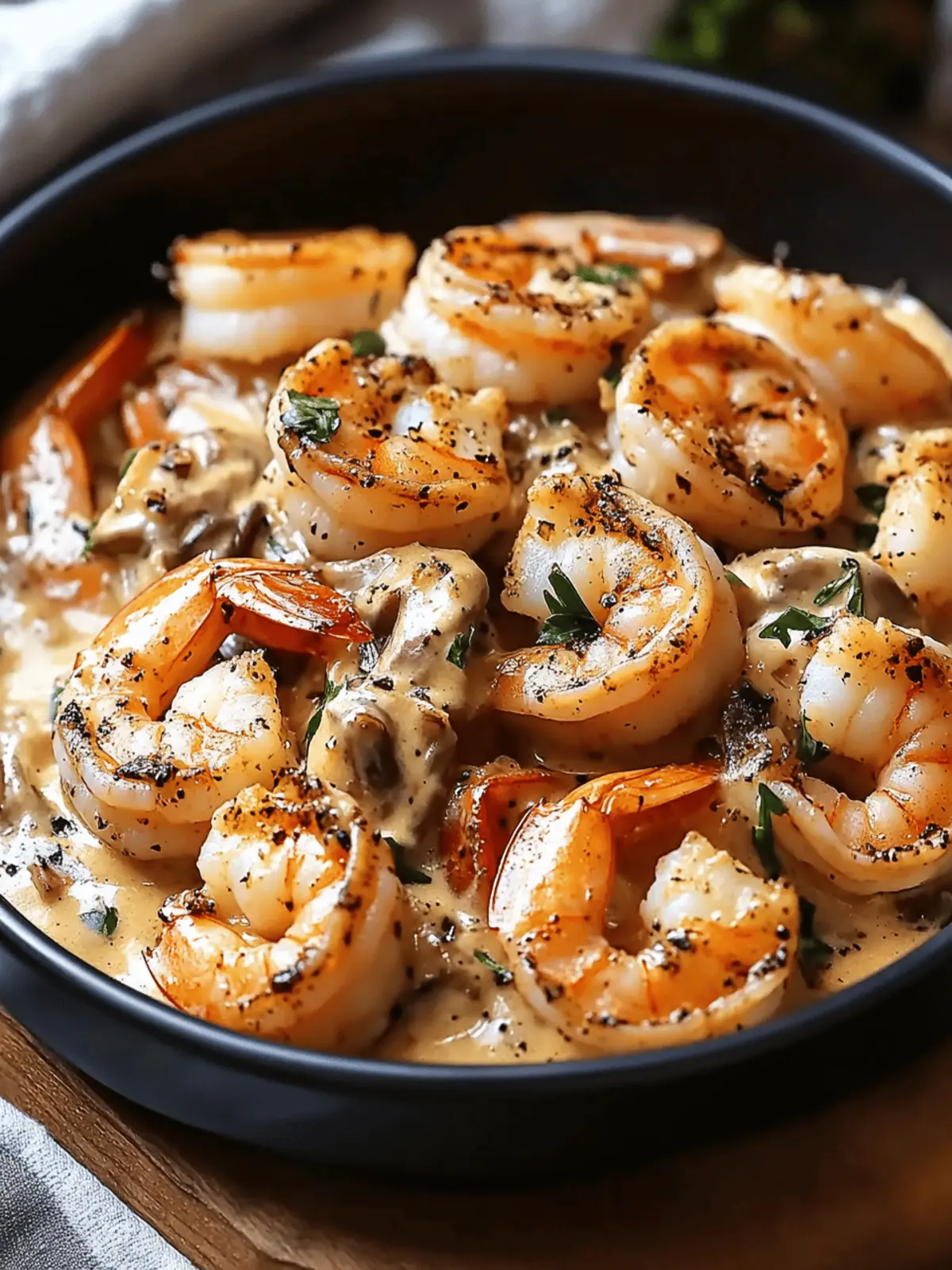 Savory Blackened Shrimp Stroganoff: A Bold Dinner Twist