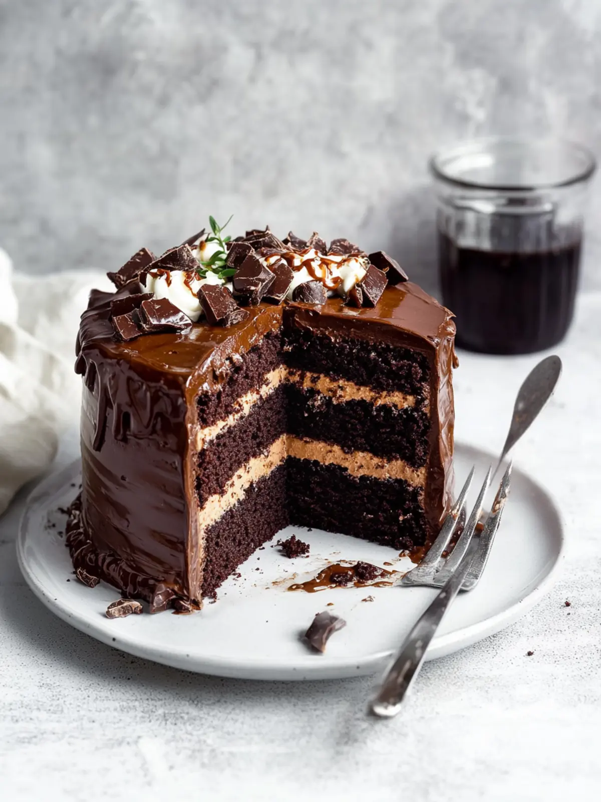 Irresistible Chocolate Turtle Cake with Caramel Pecan Bliss 4 Chocolate Turtle Cake