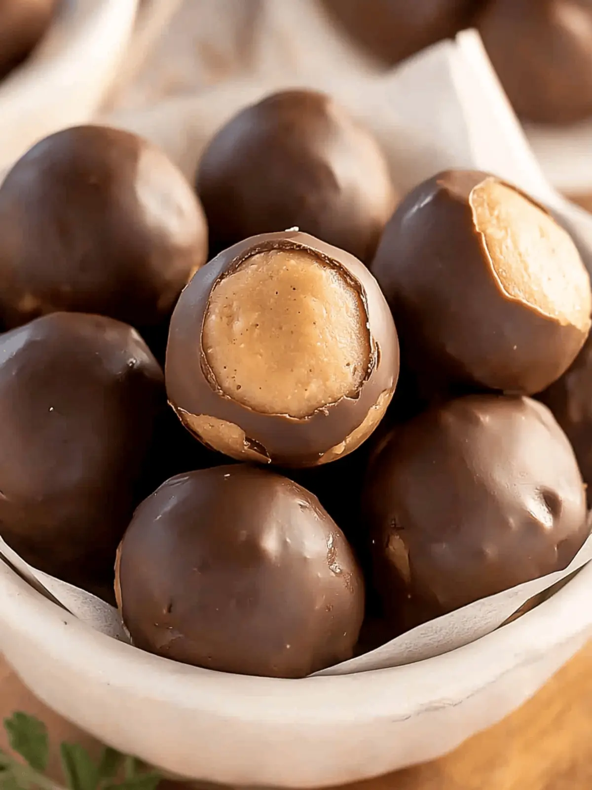 Peanut Butter Buckeye Balls