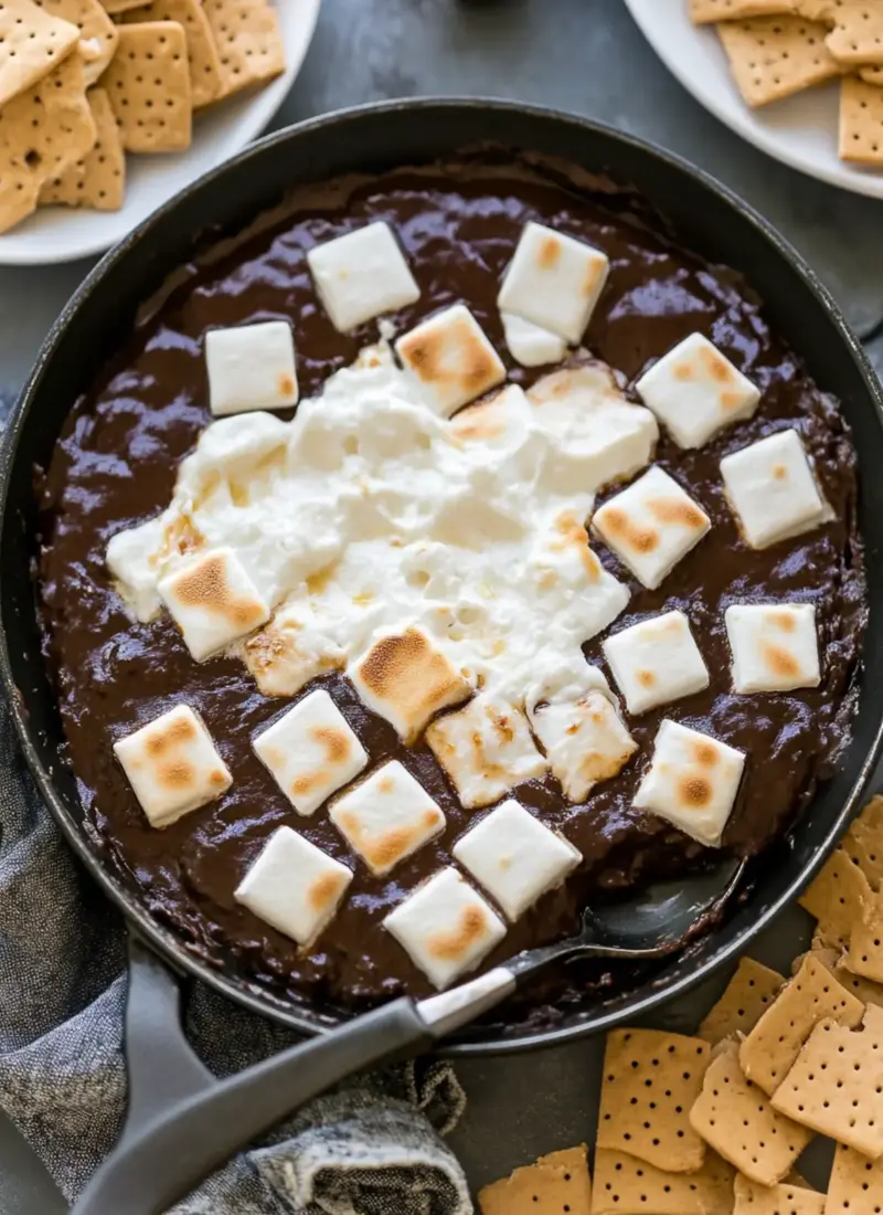 The Best S’mores Skillet Dip