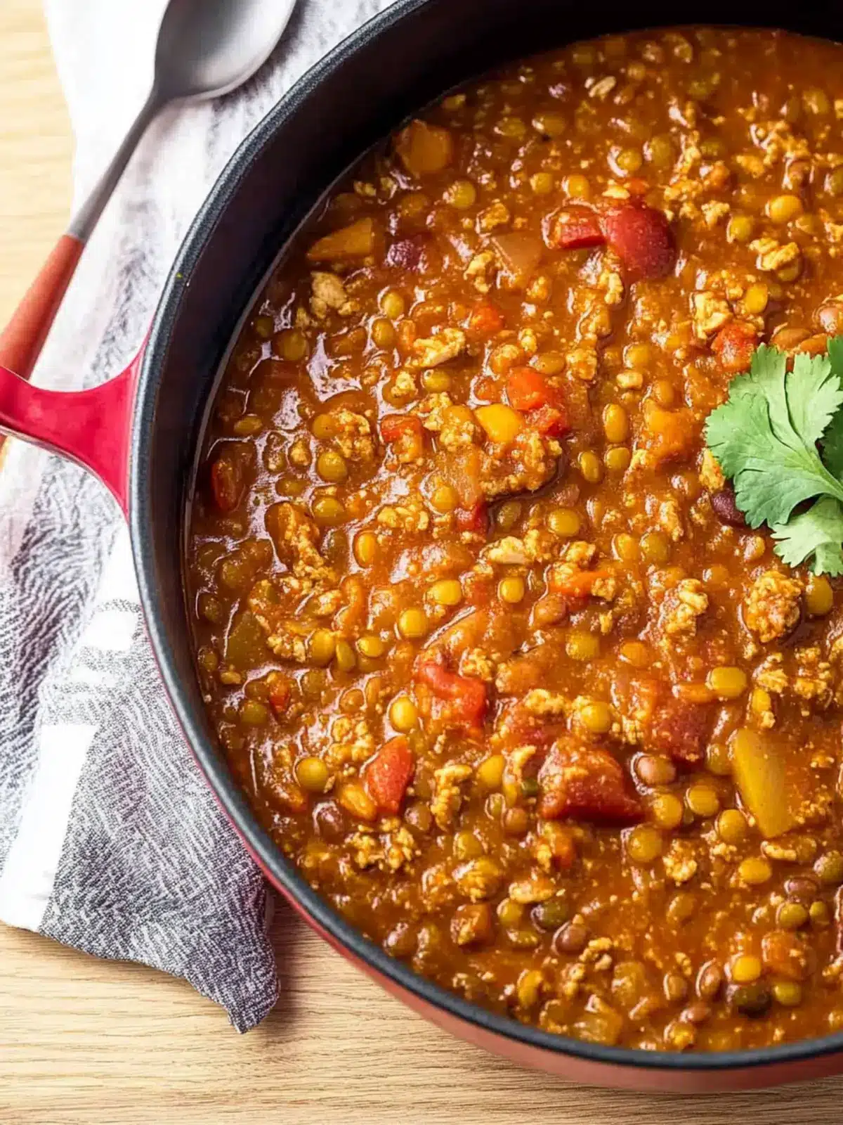Delicious Lentil Turkey Chili for Heartwarming Meals at Home 3 Lentil Turkey Chili