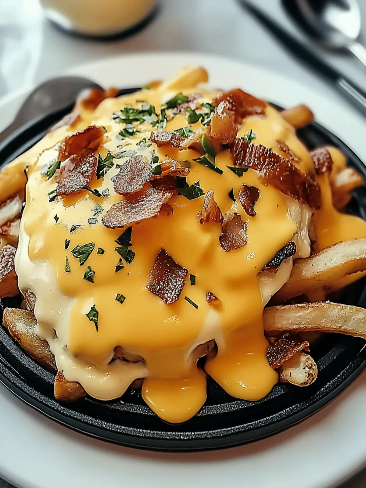 Indulge in Breakfast Poutine with Hollandaise Sauce Bliss 2 Indulge in Breakfast Poutine with Hollandaise Sauce Delight