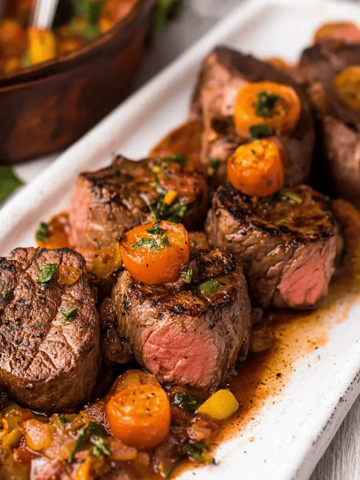 Pan Roasted Beef Tenderloin Medallions for an Elegant Dinner 3 Pan Roasted Beef Tenderloin Medallions