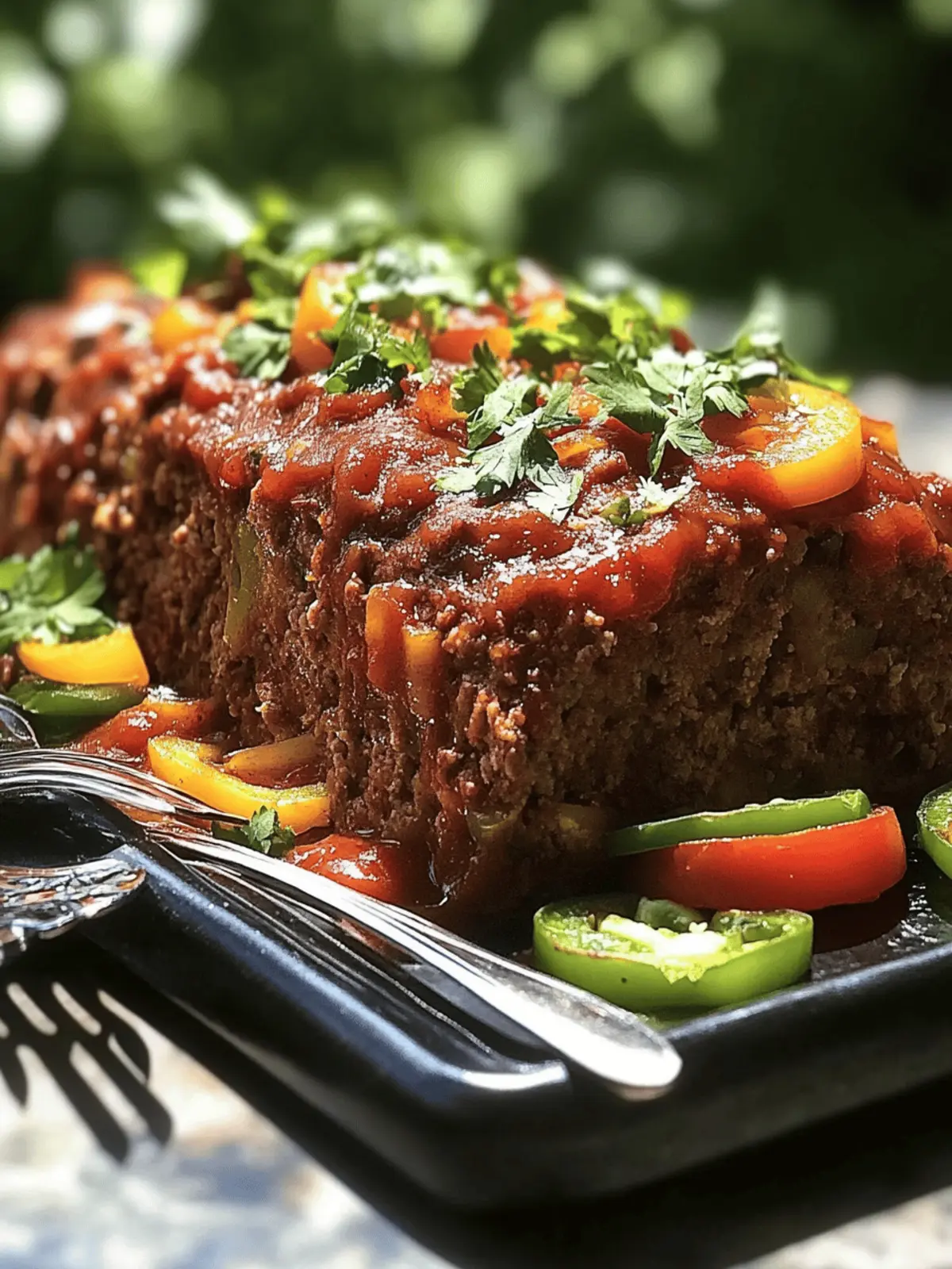 Tex-Mex Meatloaf Packed with Flavor and Comfort