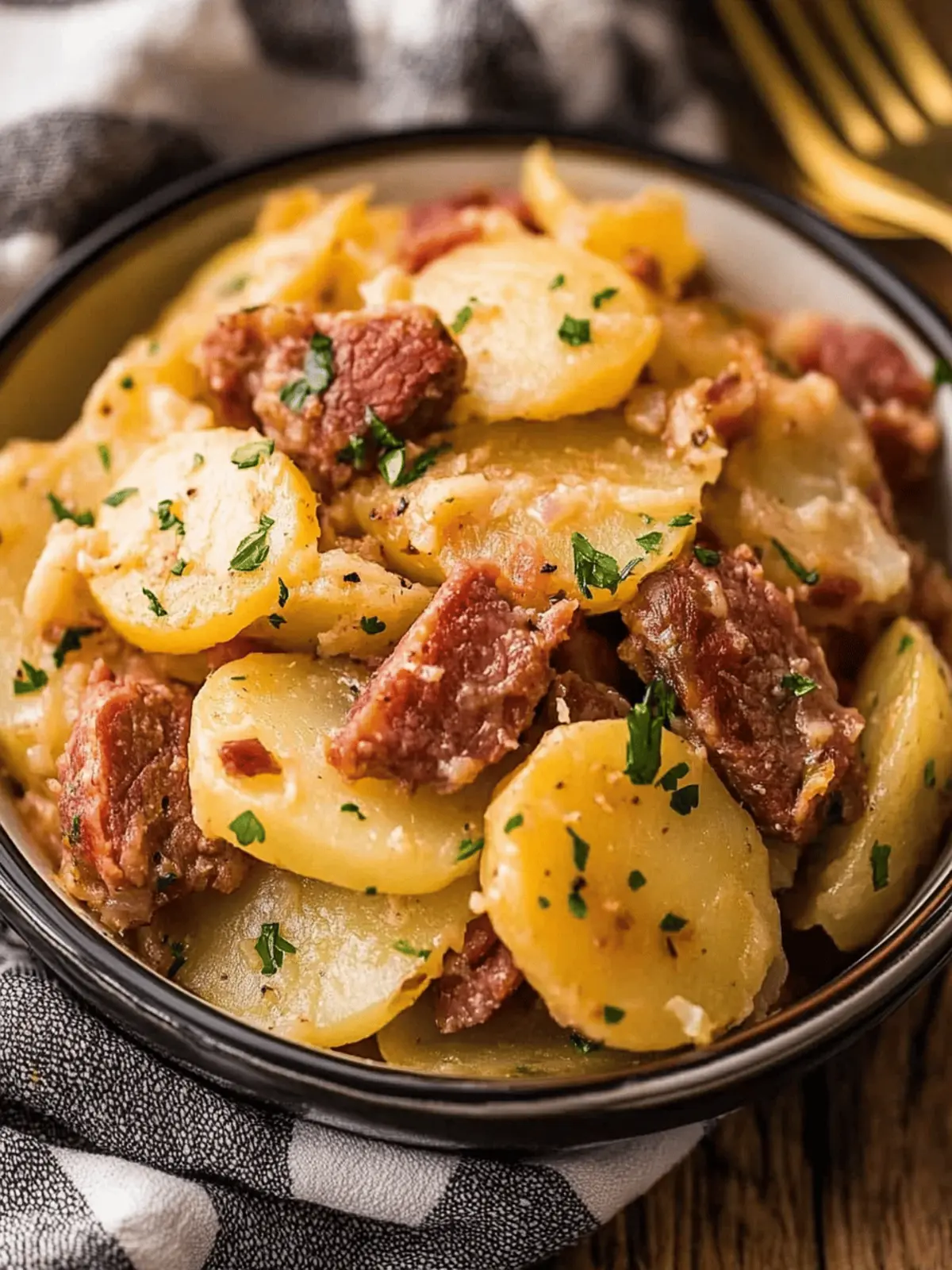 Slow Cooker Corned Beef and Potato Casserole Bliss Awaiting You 4 Slow Cooker Corned Beef and Potato Casserole