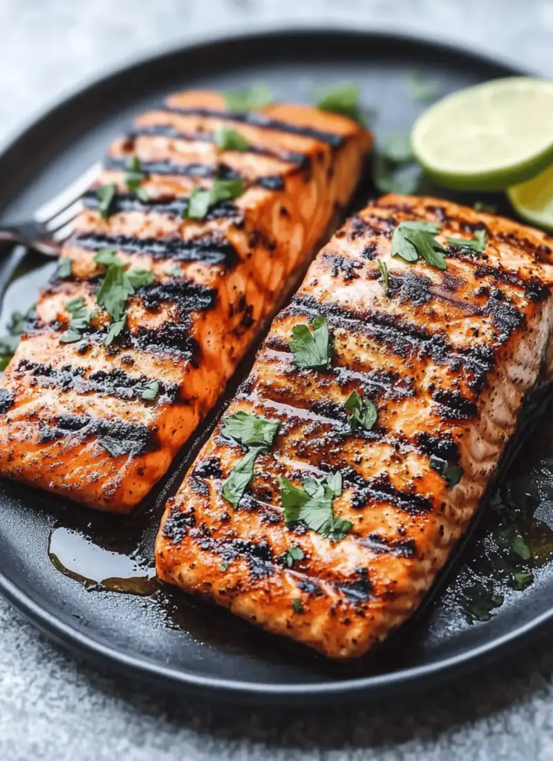 Irresistible Cajun Grilled Salmon with Honey Butter Bliss