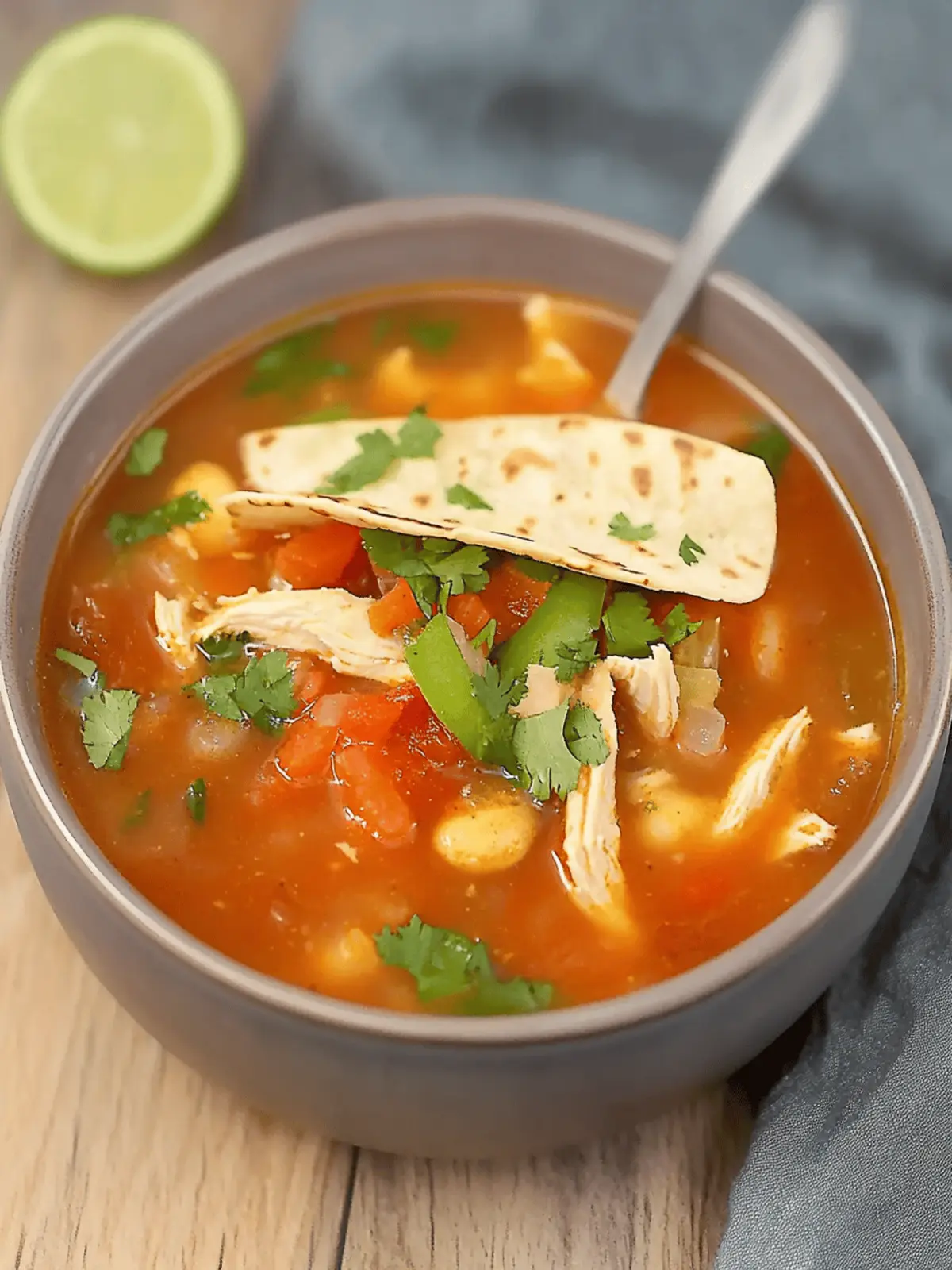 Flavorful Crunchy Tortilla & Chicken Soup for Cozy Nights 2 Crunchy Tortilla & Chicken Soup