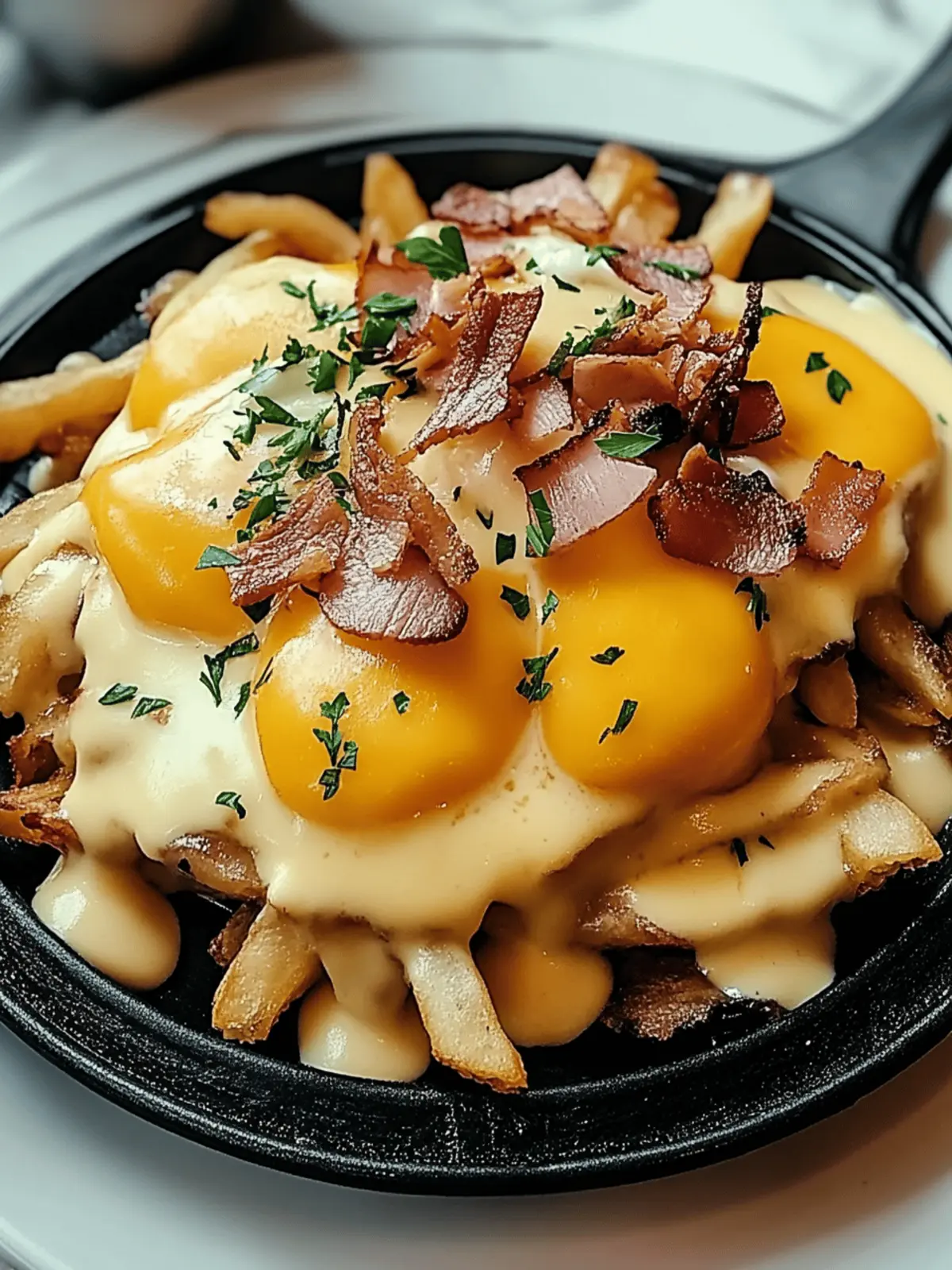 Indulge in Breakfast Poutine with Hollandaise Sauce Bliss 4 Indulge in Breakfast Poutine with Hollandaise Sauce Delight