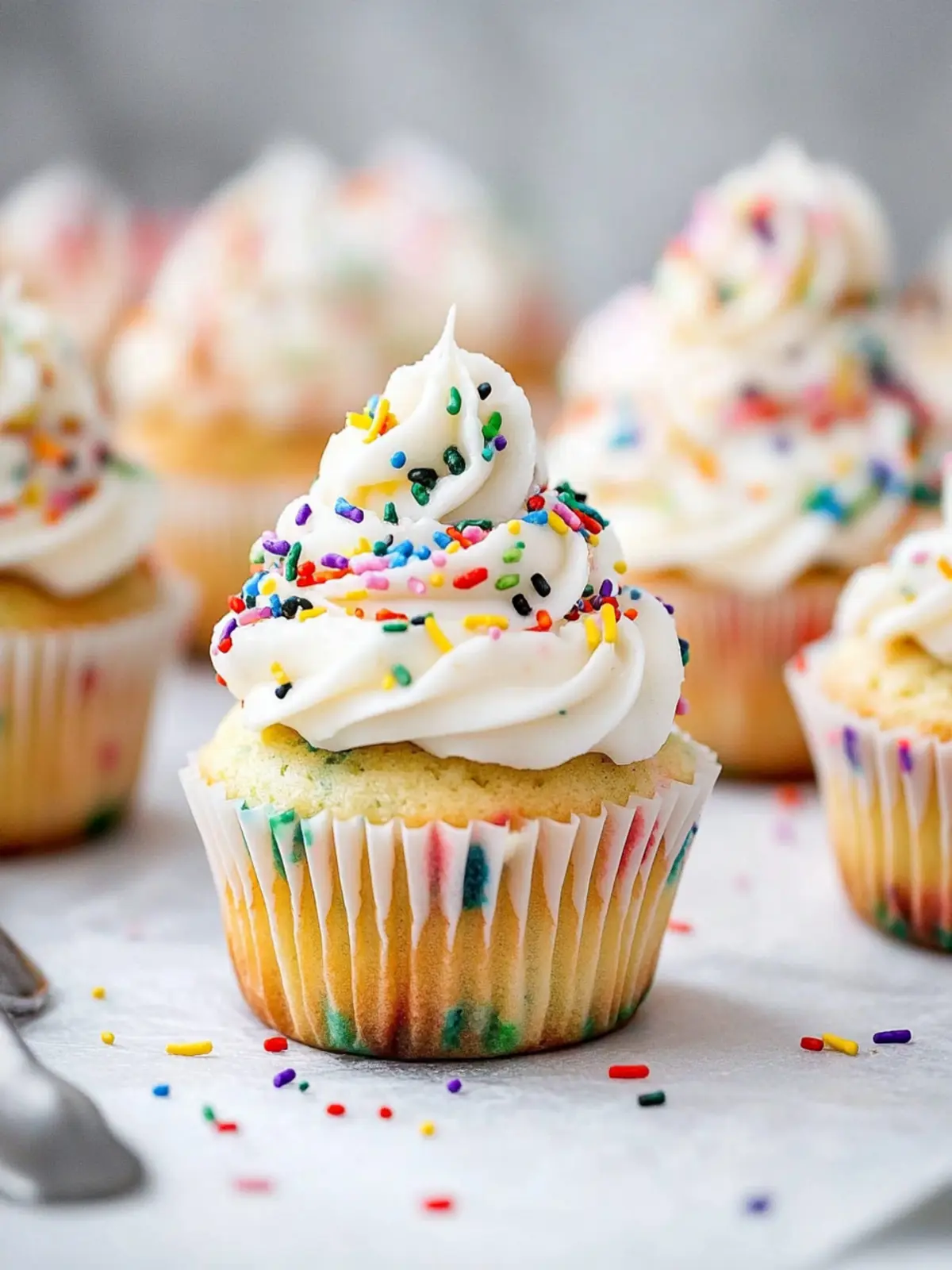 Homemade Funfetti Cupcakes: Sweet Joy for Every Celebration 2 Homemade Funfetti Cupcakes