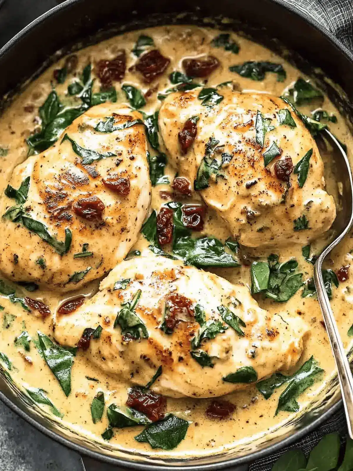 25-Minute Creamy Tuscan Chicken (No Dairy)