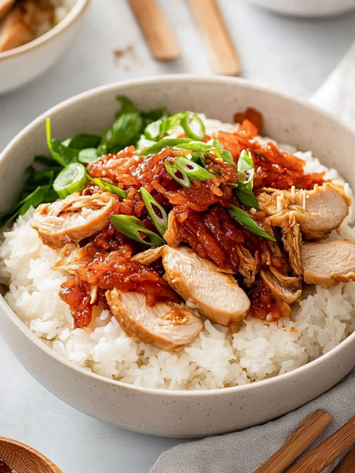 Delicious Vietnamese Sticky Rice with Chicken (Xôi gà) Recipe 4 Vietnamese Sticky Rice with Chicken (Xôi gà)