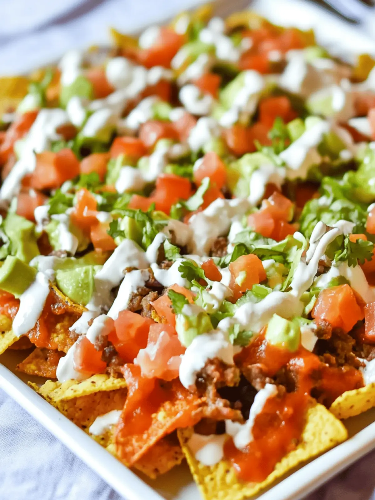 Loaded Doritos Nachos