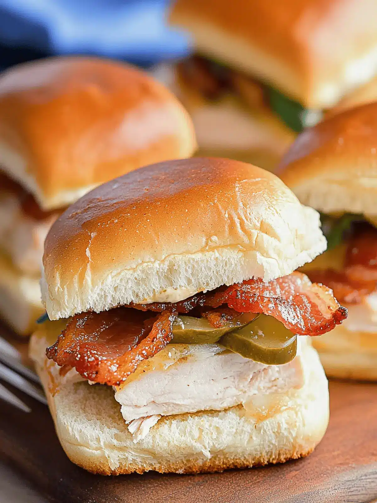 Irresistible Turkey Bacon Ranch Sliders for Ultimate Snacking 4 Turkey Bacon Ranch Sliders