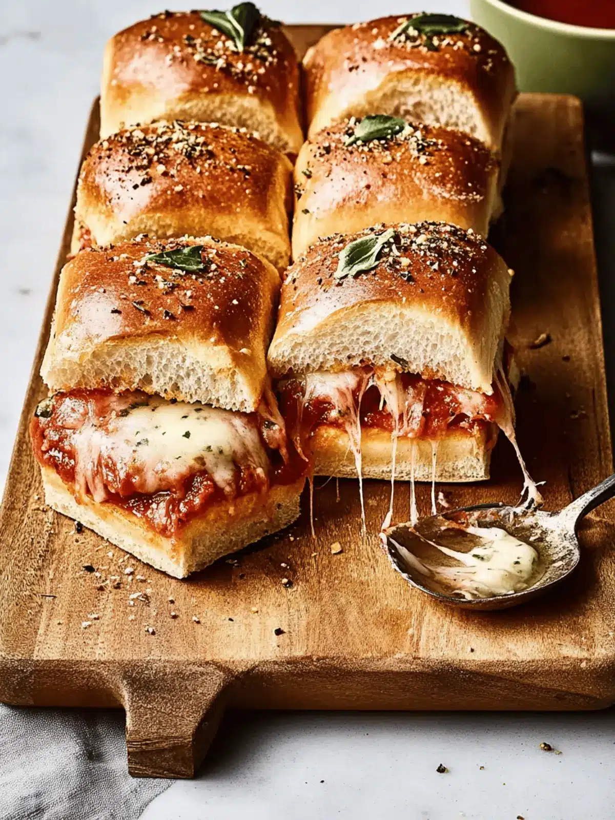 Cheesy Pizza Sliders That Will Wow Your Guests Every Time 2 Pizza Sliders