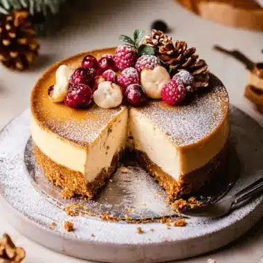 Gingerbread Cheesecake