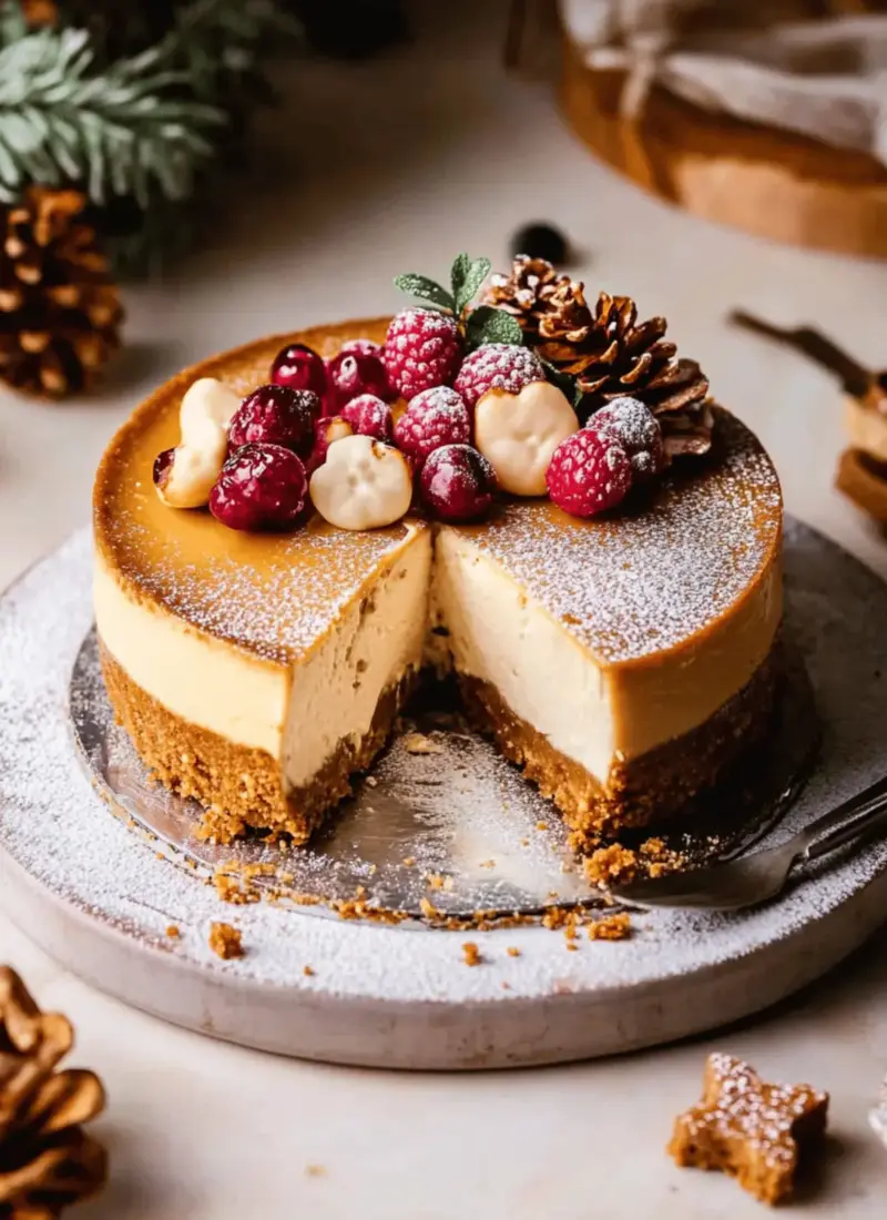 Gingerbread Cheesecake