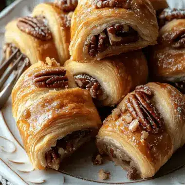 Pecan Pie Crescent Rolls