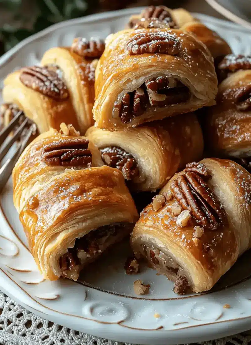 Pecan Pie Crescent Rolls