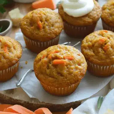 Carrot Cake Muffins