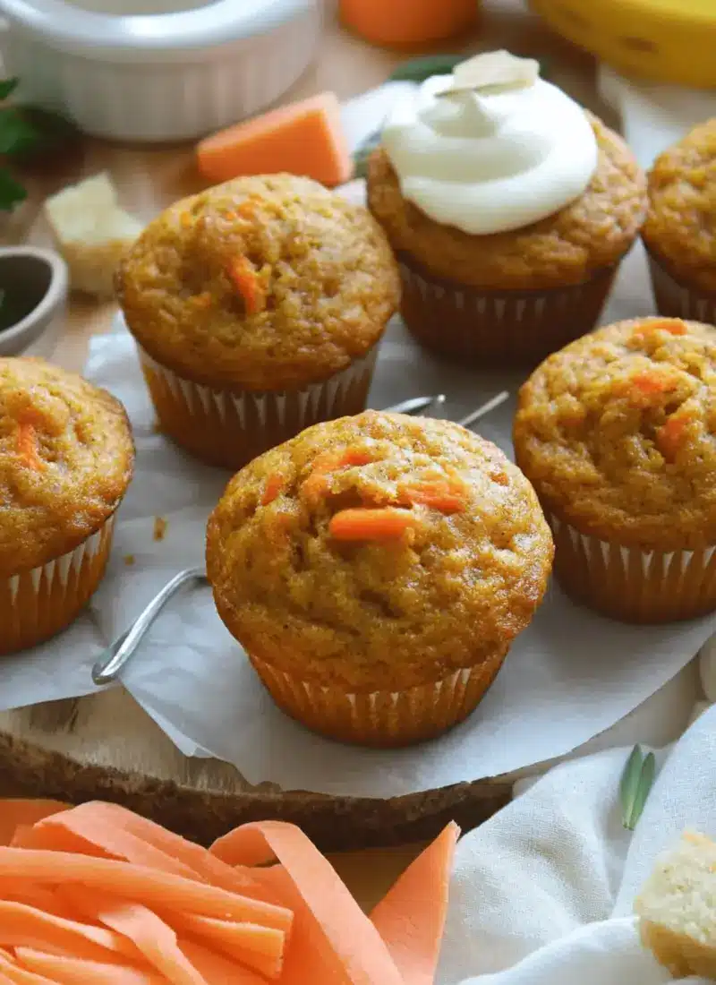 Carrot Cake Muffins
