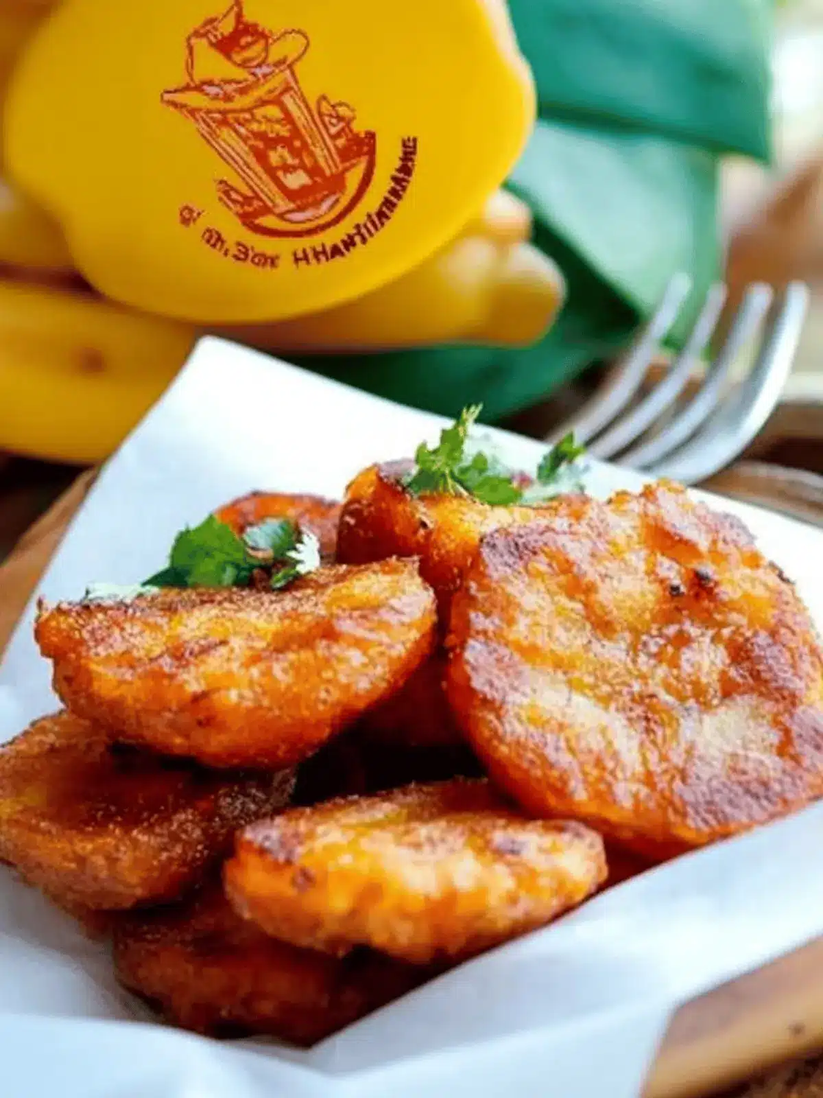 Tostones for Hanukkah