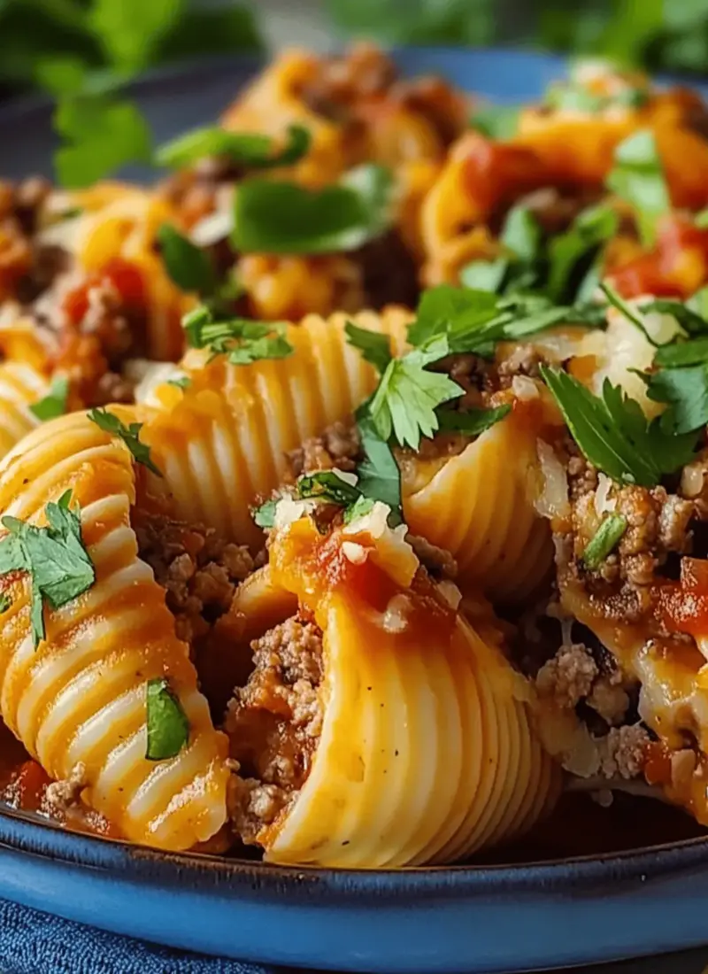 Taco Stuffed Shells Recipe