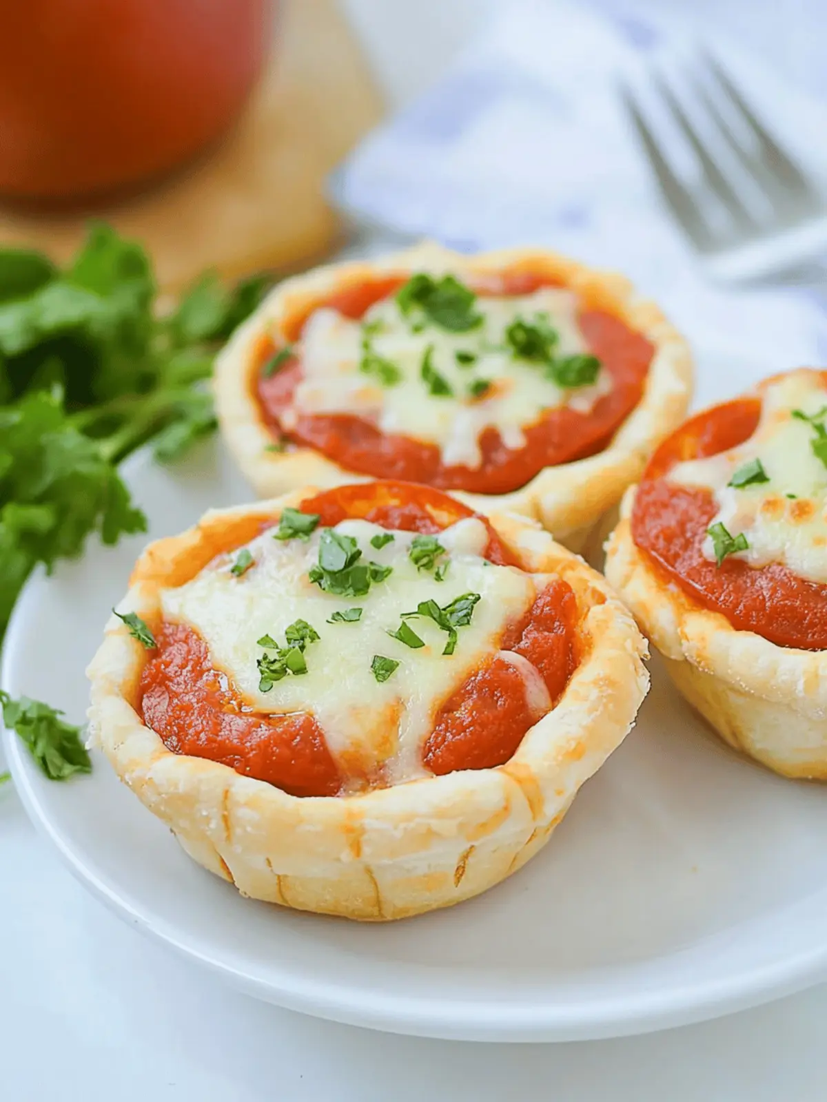 Mini Pepperoni Pizza Bowls