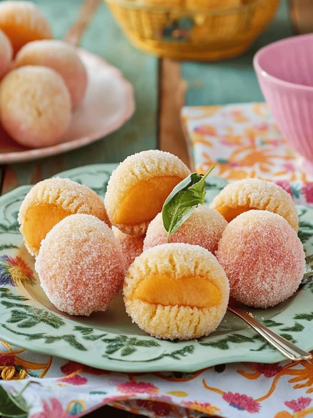 Italian Peach Cookies