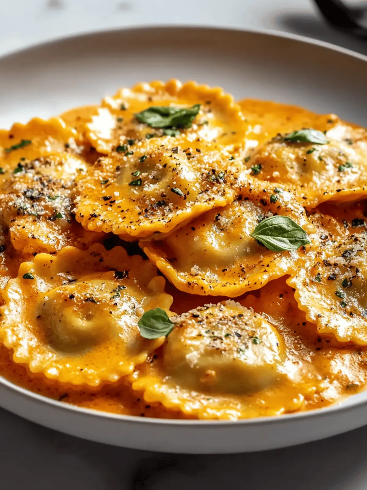 Creamy Homemade Ravioli Sauce Recipe