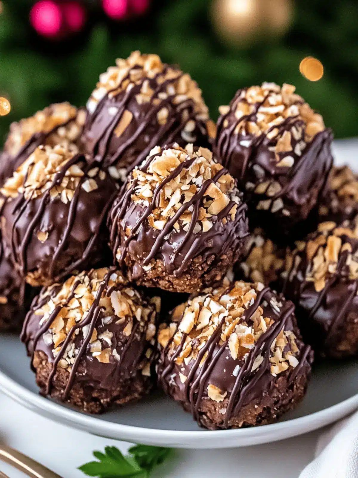 Samoa Truffles: Irresistible No-Bake Treats You’ll Love 5 Samoa Truffles