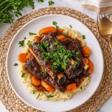 Crockpot Beef Short Ribs